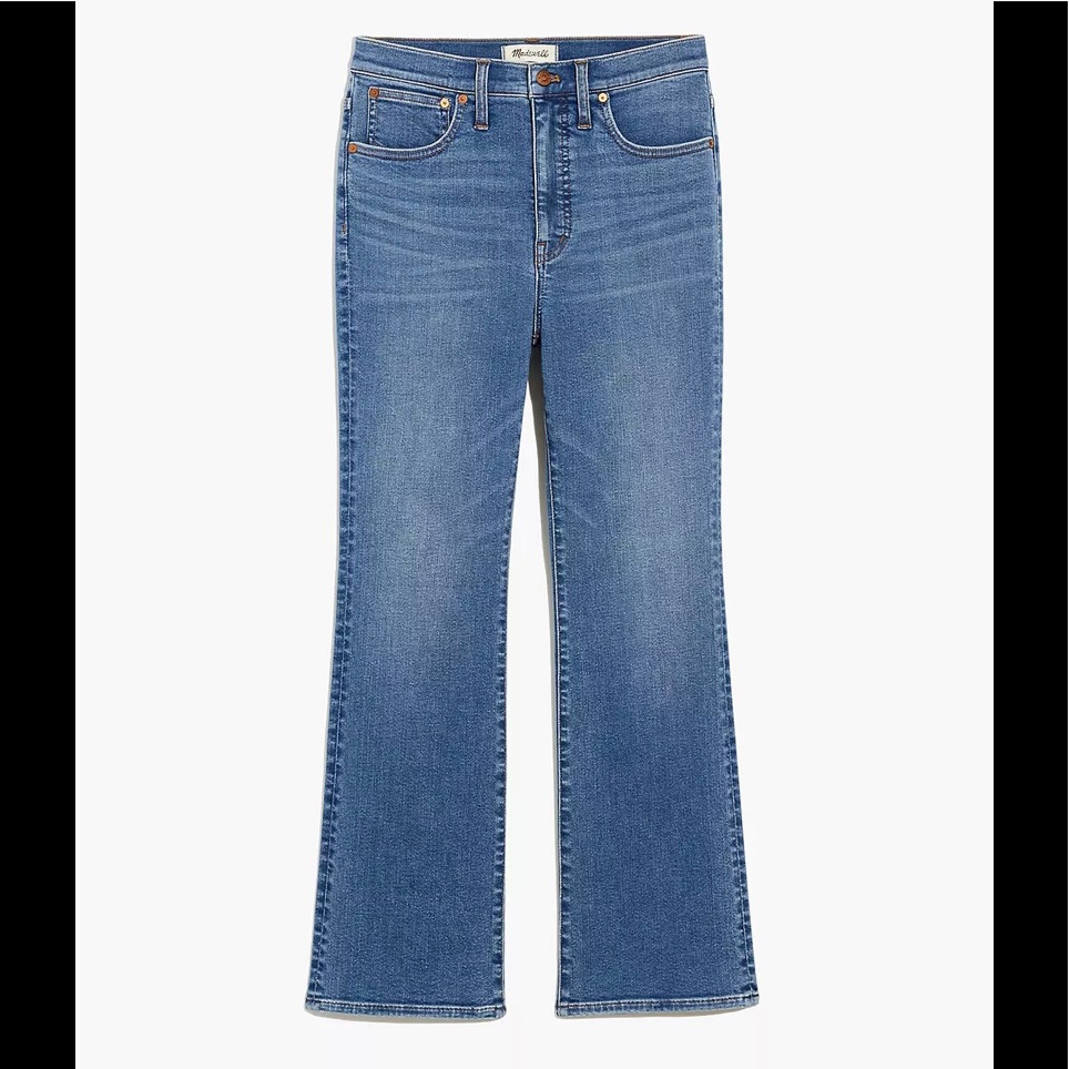 Madewell Cali Demi-Boot Cut In Tencel Denim